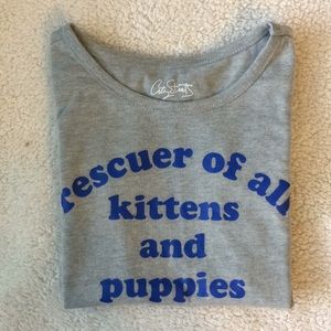 Kitten and Puppy Tee